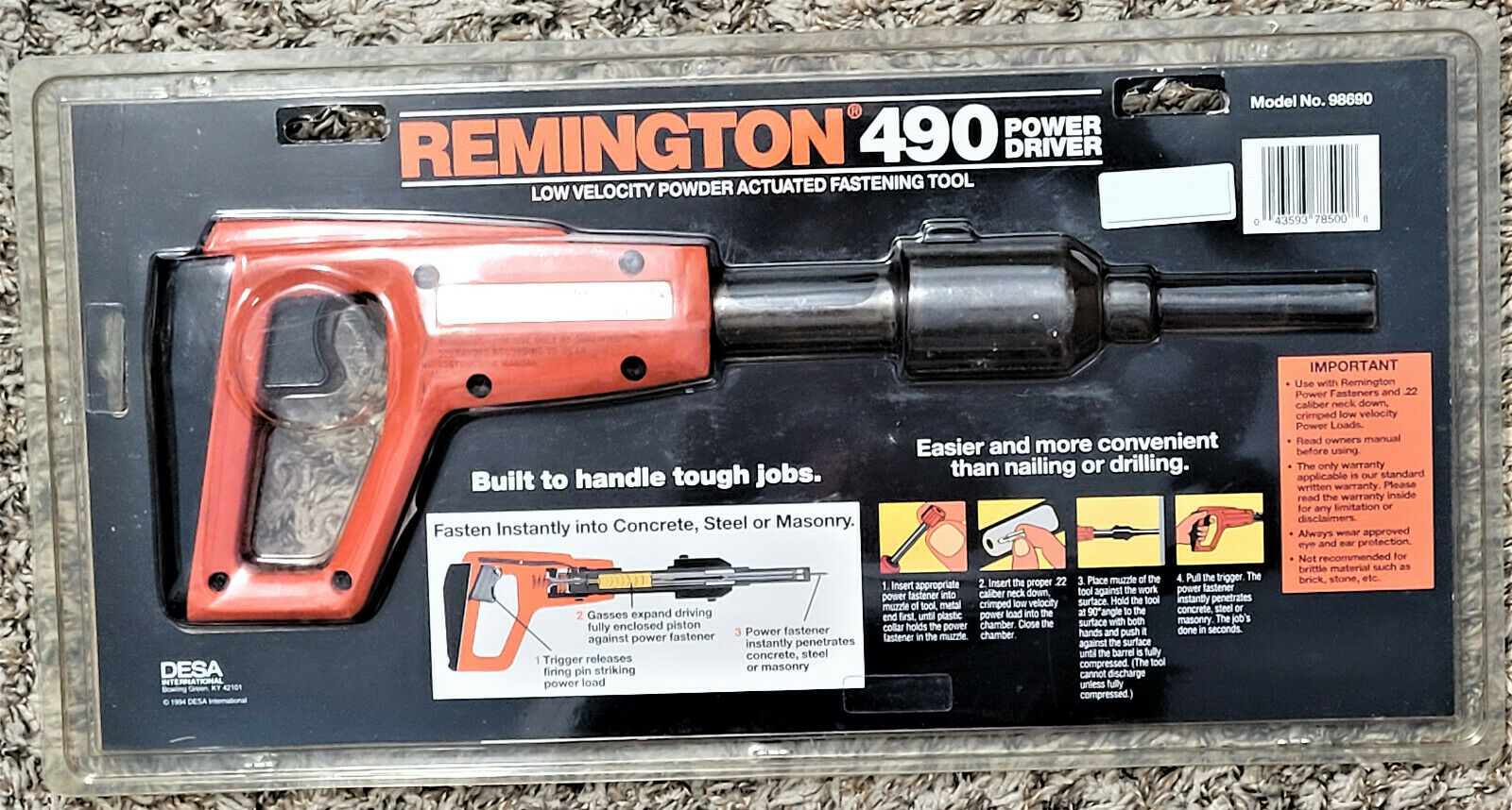 remington model 480 power driver